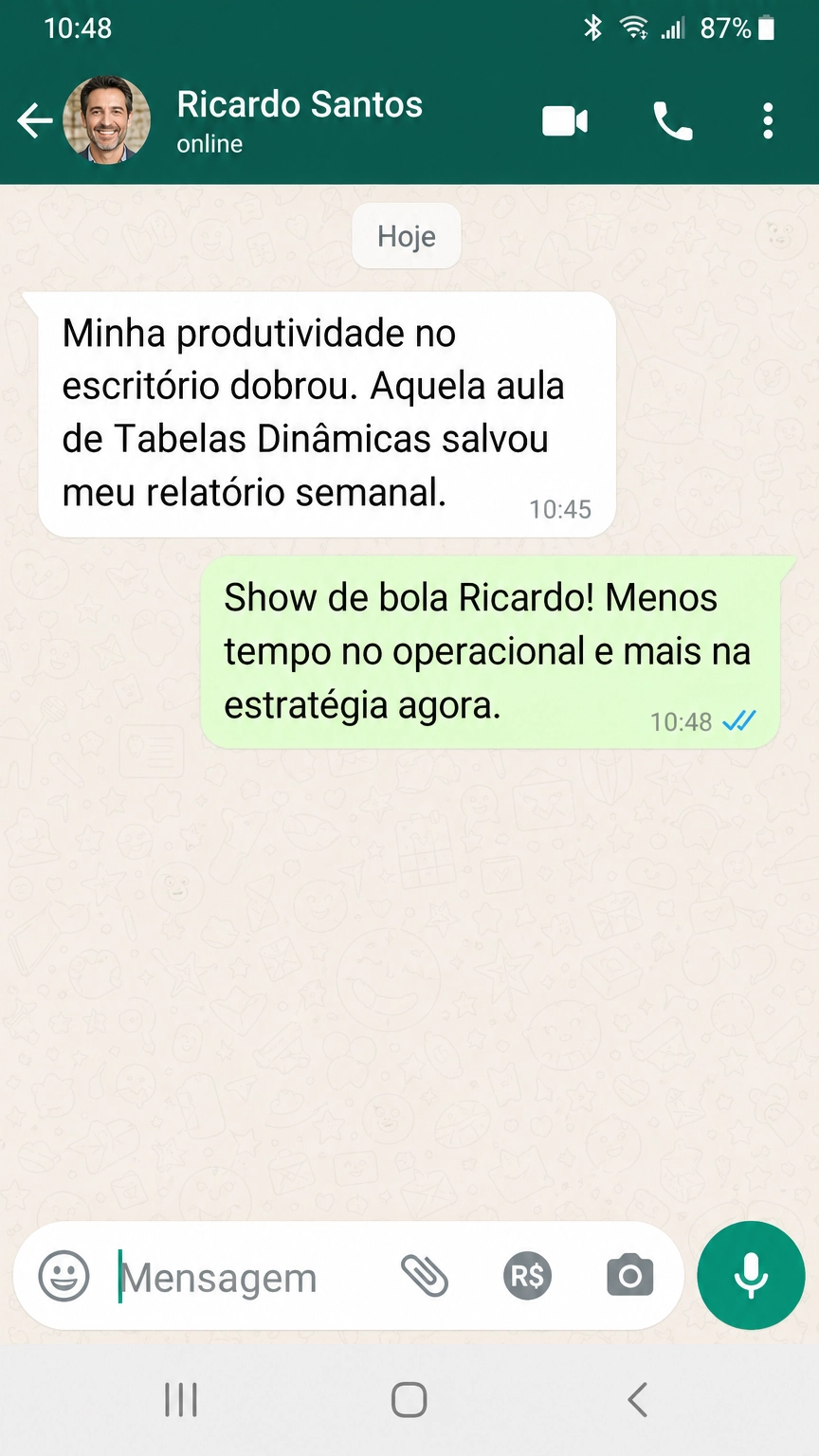 Depoimento WhatsApp 3