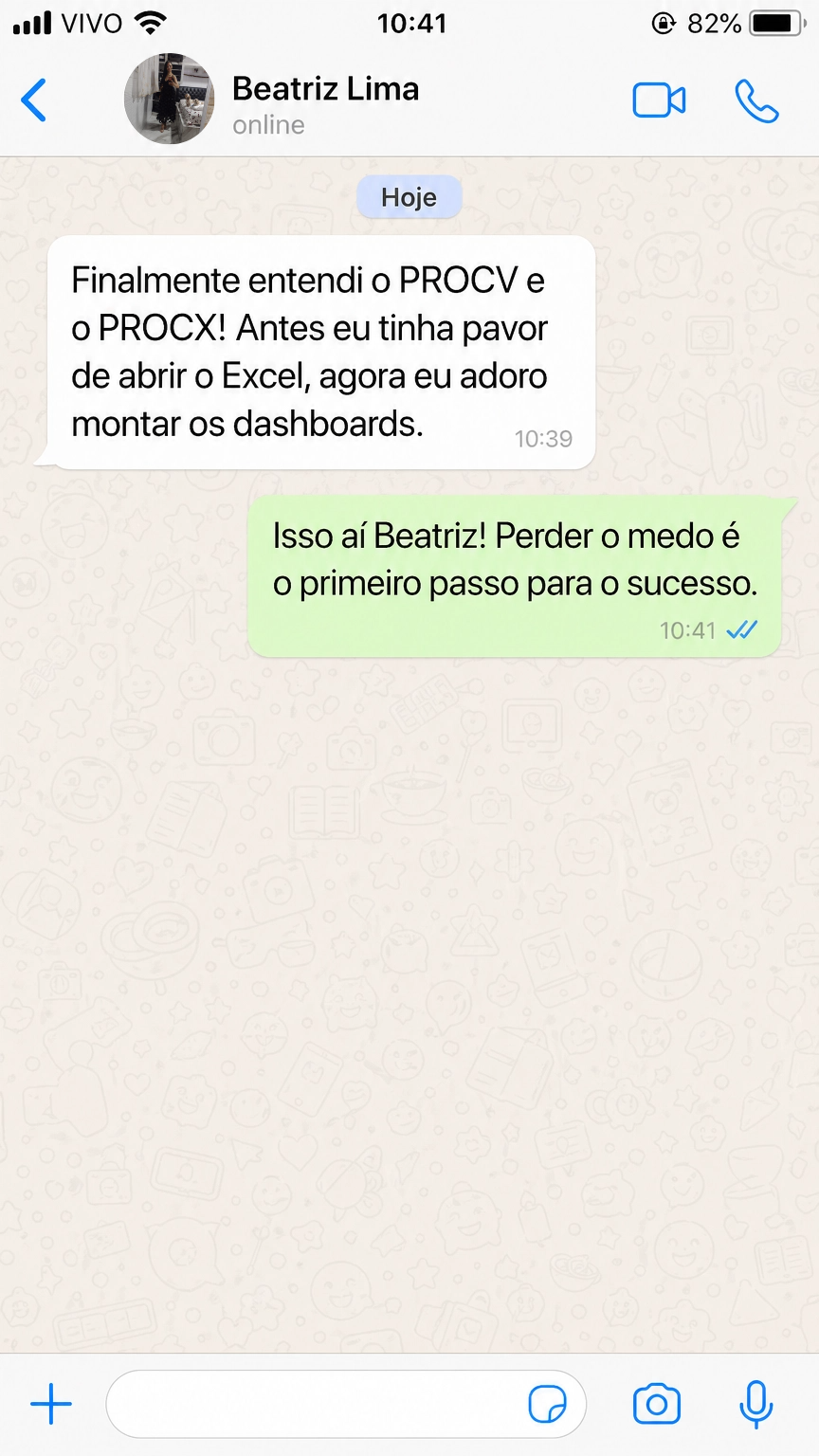 Depoimento WhatsApp